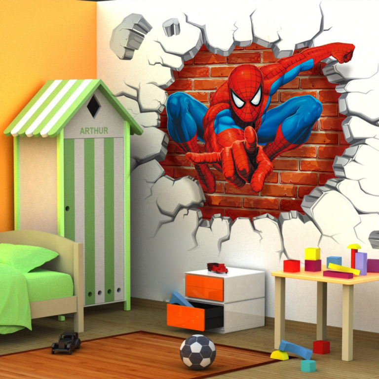 Spiderman Wall Sticker HomeAdore Shop