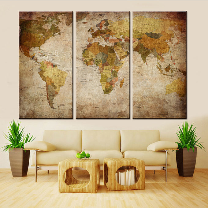 Vintage World Map | HomeAdore Shop