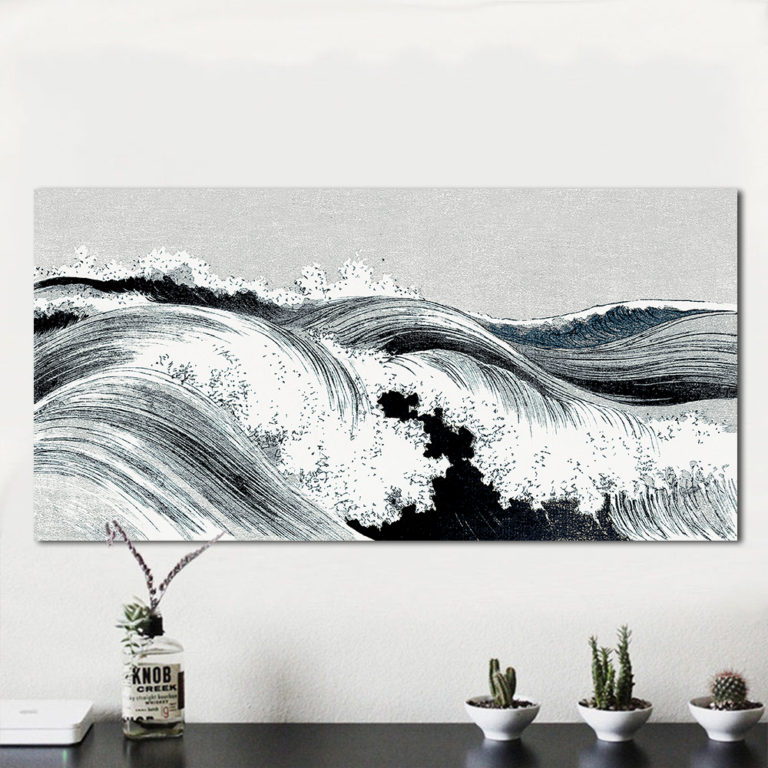 Great Wave Canvas Art HomeAdore Shop