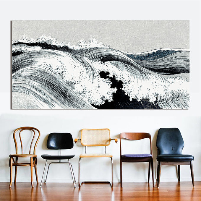Great Wave Canvas Art HomeAdore Shop
